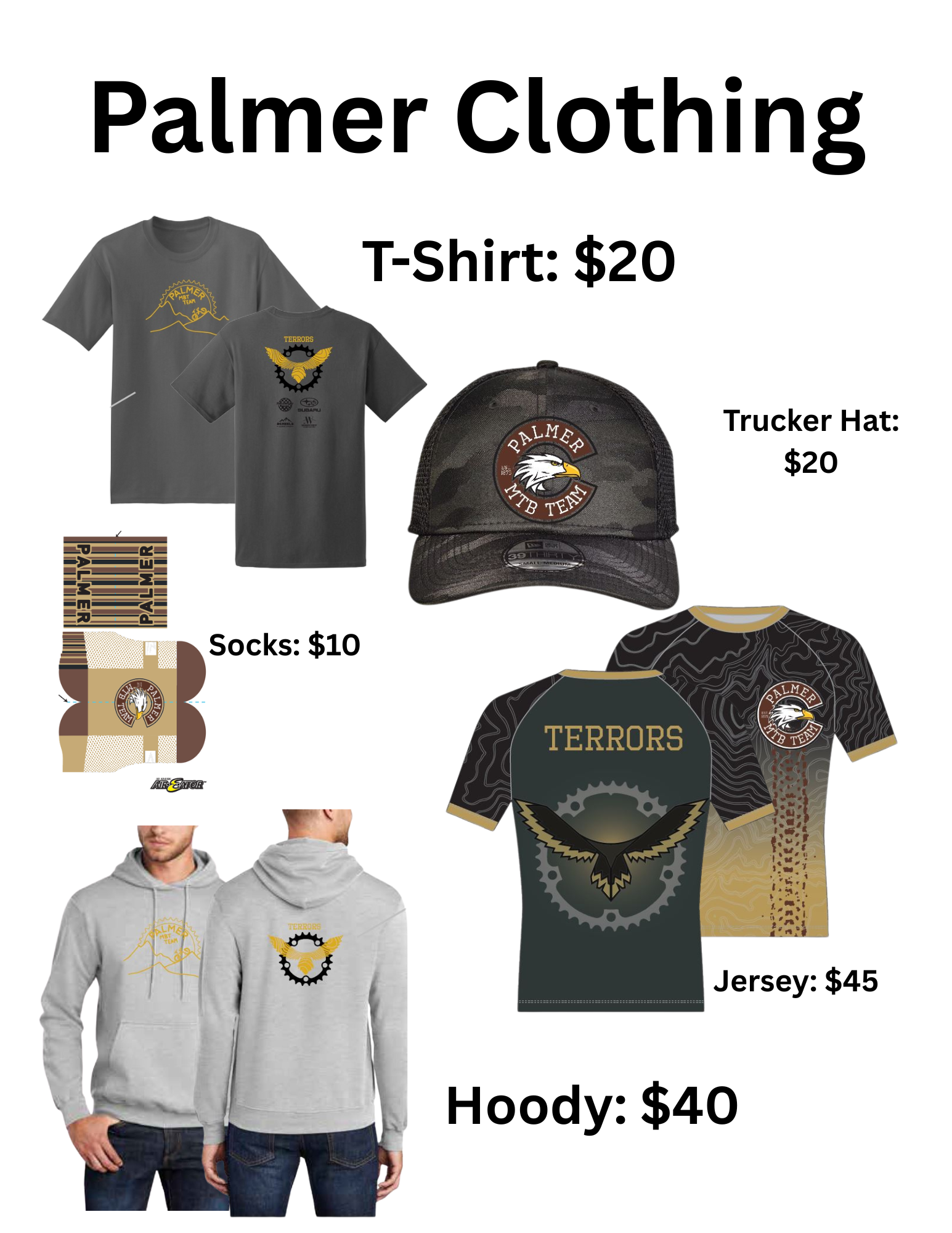 Palmer team apparel